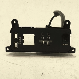 2019-2022 Honda Pilot Center Console Rear Back Media Panel w/Power Outlet OEM