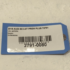 2018-2024 AUDI S5 SPORTBACK CONSOLE RIGHT SIDE REARWARD TRIM COVER PANEL OEM