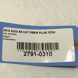 2018-2024 Audi S5 Sportback Engine Coolant Reservoir Cap OEM