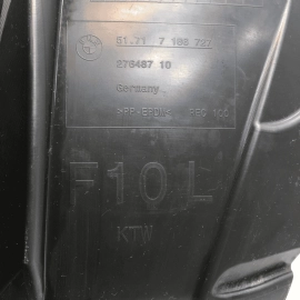 2011-2016 BMW 550 FRONT LEFT DRIVER SIDE FENDER LINER SPLASH SHIELD COVER OEM