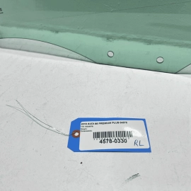 2012-2018 AUDI A6 REAR LEFT DRIVER SIDE DOOR WINDOW GLASS OEM
