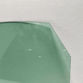 2012-2018 AUDI A6 REAR LEFT DRIVER SIDE DOOR WINDOW GLASS OEM