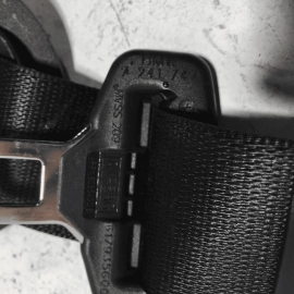 2011-2016 BMW 550i F10 Front Driver Side Seatbelt Seat Belt Retractor OEM Black