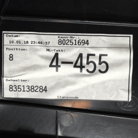 2018-2021 AUDI S5 SPORTBACK FRONT PASSENGER SIDE DOOR TRIM COVER PANEL OEM