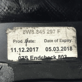 2018-2024 AUDI S5 REAR LEFT DRIVER SIDE QUARTER WINDOW GLASS OEM