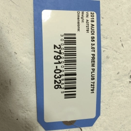 2018 - 2024 AUDI S5 A5 ACTIVE AIR SUSPENSION COMPUTER CONTROL MODULE UNIT OEM