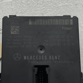 2010-2014 Mercedes W221 S550 CL600 Central Gateway Control Module Unit OEM 2010-2014 Mercedes W221 S550 CL600 Central Gateway Control Module Unit OEM