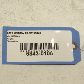 2020-2022 Honda Pilot Rear Passenger Side Door Exterior Handle Cap Cover OEM