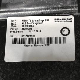 2018-2024 AUDI S5 SPORTBACK REAR DRIVER DOOR PANEL ARMREST PULL HANDLE COVER OEM