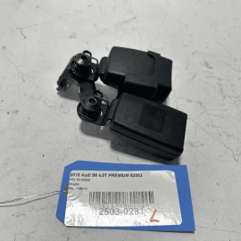 2013-2018 AUDI A6 S6 REAR DRIVER SIDE & CENTER SEAT BELT SEATBELT BUCKLE OEM
