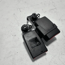 2013-2018 AUDI A6 S6 REAR DRIVER SIDE & CENTER SEAT BELT SEATBELT BUCKLE OEM