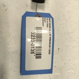 2013-2018 AUDI S6 A6 SEDAN UNDER HOOD REARWARD WEATHERSTRIP SEAL OEM