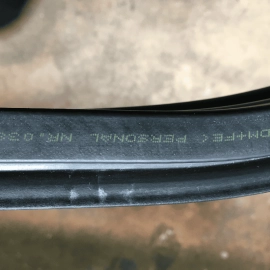 2013-2018 AUDI S6 A6 SEDAN UNDER HOOD REARWARD WEATHERSTRIP SEAL OEM
