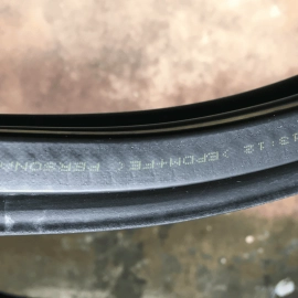 2013-2018 AUDI S6 A6 SEDAN UNDER HOOD REARWARD WEATHERSTRIP SEAL OEM