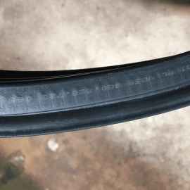 2013-2018 AUDI S6 A6 SEDAN UNDER HOOD REARWARD WEATHERSTRIP SEAL OEM