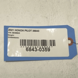 2016-2022 HONDA PILOT INTERIOR OVERHEAD DOME READING LIGHT OEM