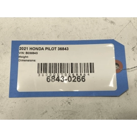 2019-2022 HONDA PILOT DASH INSTRUMENT PANEL AC HEAT WIRE WIRING HARNESS OEM