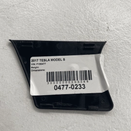 TESLA MODEL S 2012-2020 LEFT DRIVER SIDE B PILLAR EXTERIOR SCREW COVER CAP  TESLA MODEL S 2012-2020 LEFT DRIVER SIDE B PILLAR EXTERIOR SCREW COVER CAP