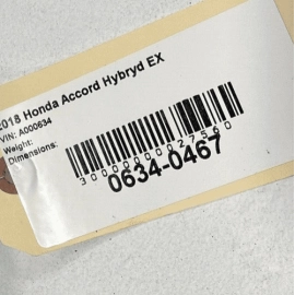 HONDA ACCORD HYBRID 2018-2020 2.0L ENGINE COOLANT OUTLET HOSE TUBE OEM