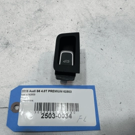 2013-2018 AUDI S6 FRONT LEFT DRIVER DOOR PANEL TRUNK OPEN SWITCH BUTTON OEM
