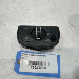 DEFECT 13-2018 AUDI A6 S6 DASHBOARD HEADLIGHT HEAD LIGHT LAMP CONTROL SWITCH OEM