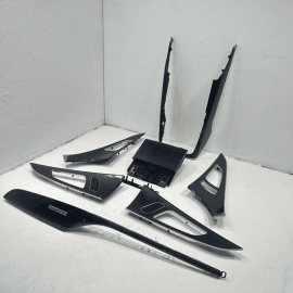 2016-2018 Audi S6 Interior Dashboard Center Console Door Panel Set Carbon OEM