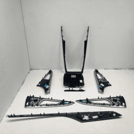 2016-2018 Audi S6 Interior Dashboard Center Console Door Panel Set Carbon OEM