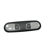 2016 AUDI A6 6PS REAR OVERHEAD ROOF INTERIOR DOME READING LIGHT LAMP BLACK OEM