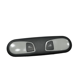 2016 AUDI A6 6PS REAR OVERHEAD ROOF INTERIOR DOME READING LIGHT LAMP BLACK OEM