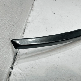 2013-2018 AUDI A6 S6 REAR TRUNK LID SPOILER MOLDING LIP OEM *Z7S* GRAY