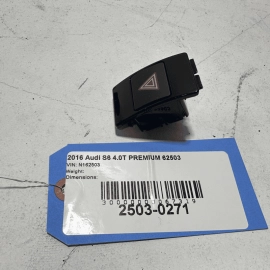 2013-2018 AUDI A6 S6 DASH DASHBOARD HAZARD WARNING LIGHT BUTTON OEM
