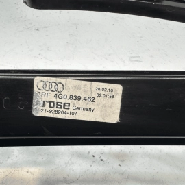 AUDI S6 2013-2018 A6 REAR RIGHT PASSENGER SIDE DOOR WINDOW REGULATOR OEM