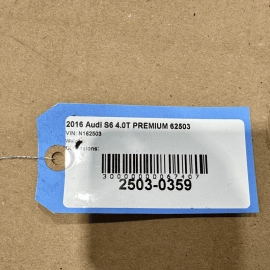 AUDI S6 2016 4.0L MAIN BODY FLOOR WIRE WIRING HARNESS OEM