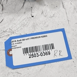 AUDI S6 2013-2018 A6 Quattro REAR RIGHT PASSENGER SIDE SPINDLE KNUCKLE HUB OEM