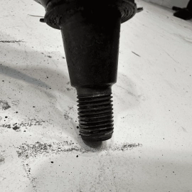 AUDI S6 2013-2018 A6 FRONT RIGHT PASSENGER SIDE REARWARD LOWER CONTROL ARM OEM