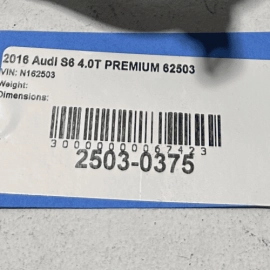 AUDI S6 S7 2013-2018 4.0L ENGINE MOTOR INLET COOLANT WATER HOSE PIPE LINE OEM