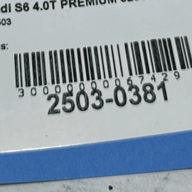 AUDI S6 2013-2018 A6 Body Impact Sound Actuator Sensor OEM