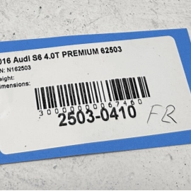 AUDI S6 2013-2018 A6 FRONT RIGHT PASSENGER SIDE REARWARD UPPER CONTROL ARM OEM