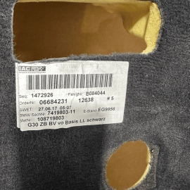 2018-2020 BMW 530e FRONT INTERIOR FLOOR CARPET MAT LINER COVER OEM