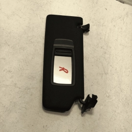 2018-2020 BMW 530E FRONT RIGHT PASSENGER SIDE SUN VISOR W/ MIRROR  BLACK OEM