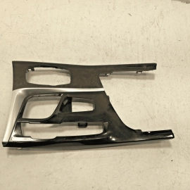 2017-2023 BMW 530XE FRONT CENTER CONSOLE SHIFT PANEL TRIM BEZEL COVER OEM