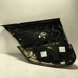 18-22 BMW 530E G30 REAR  PASSENGER SIDE INTERIOR DOOR PANEL TRIM OEM COGNAC