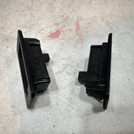 2018-2020 BMW 530e REAR TRUNK LID LICENSE PLATE LIGHT LAMP SET OF 2