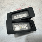 2018-2020 BMW 530e REAR TRUNK LID LICENSE PLATE LIGHT LAMP SET OF 2