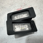 2018-2020 BMW 530e REAR TRUNK LID LICENSE PLATE LIGHT LAMP SET OF 2
