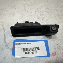 2018-2023 BMW 530e TRUNK LID RELEASE HANDLE & REAR VIEW PARK ASSIST CAMERA OEM