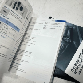 2018 BMW 530e xDrive OWNER OWNERS OPERATORS MANUAL USER GUIDE BOOK OEM