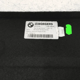 2018-2023 BMW 530XE E G30 REAR PASSENGER SIDE STORAGE COMPARTMENT COVER BOOT OEM