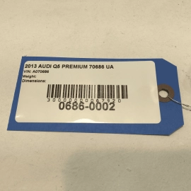 2009-2017 AUDI Q5 FRONT LEFT OR RIGHT SUN VISOR INTERIOR LIGHT LAMP OEM