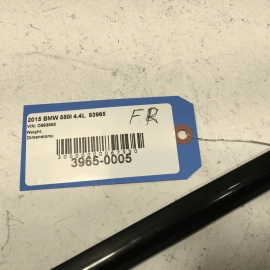 2011-2016 BMW 550i xDrive Front Passenger Door Window Outer Belt Molding OEM